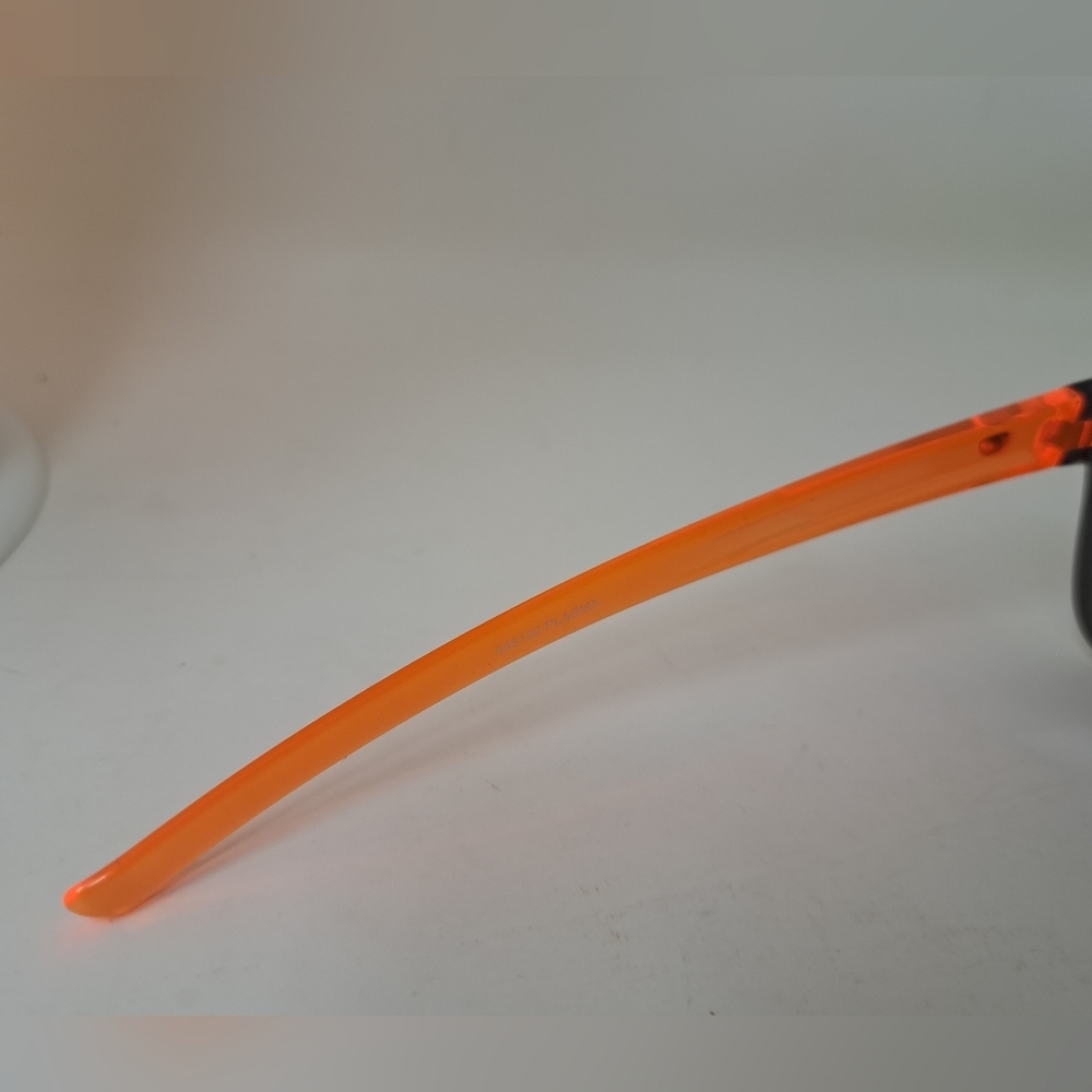 NWT Sundog Men's Sunglasses Golf Sport Orange Black 485132 Plasma 100% UVA - Picture 12 of 12
